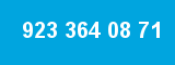 923 364 08 71 923 364 08 71